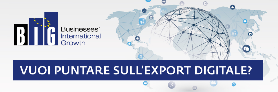 La tua impresa vuole sviluppare l'export digitale?