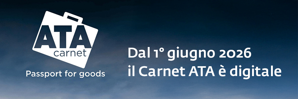 Dal 1° giugno il carnet ATA diventa digitale per i Paesi UE