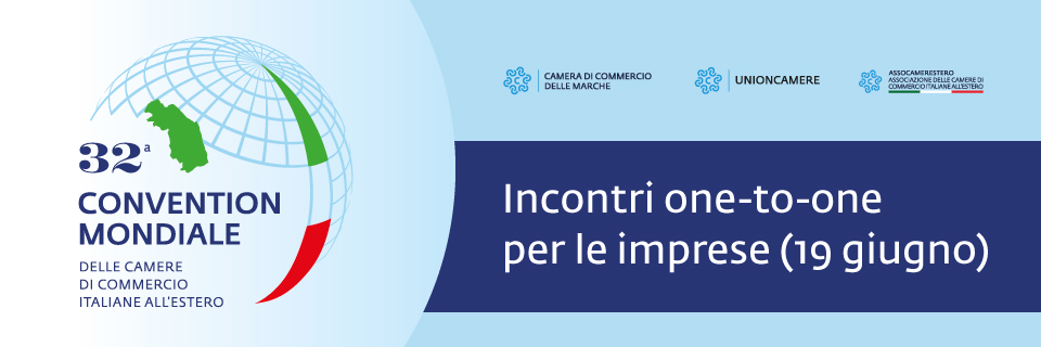 Incontri one-to-one con le Camere di Commercio Italiane all'Estero