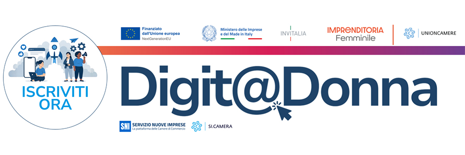 Aperte le iscrizioni a “Digit@Donna