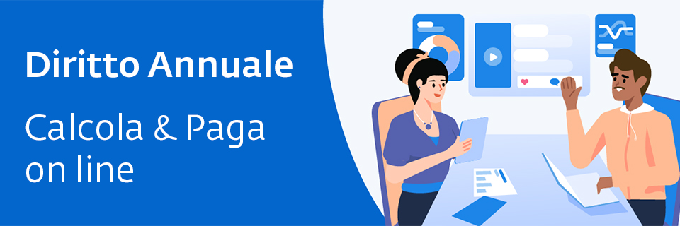 Diritto annuale 2025: calcola e paga on line