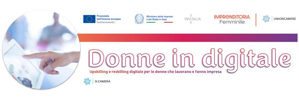 Riparte donne in digitale: percorso formativo per la formazione imprenditoriale femminile