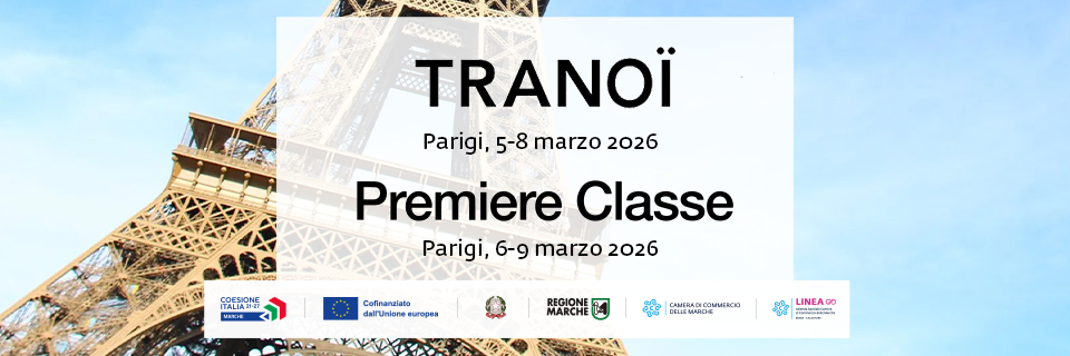 Fiere: TranoÏ Parigi (5-8 marzo 2026) e Première Classe (Parigi, 6-9 marzo 2026)
