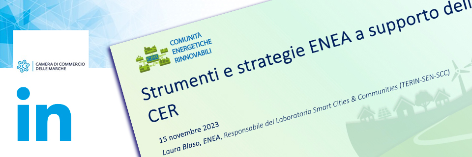 CER: on line il materiale tecnico del webinar sulle Comunità Energetiche Rinnovabili