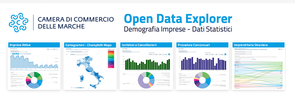 Open Data Explorer: on line (e gratuiti) i dati statistici del sistema camerale