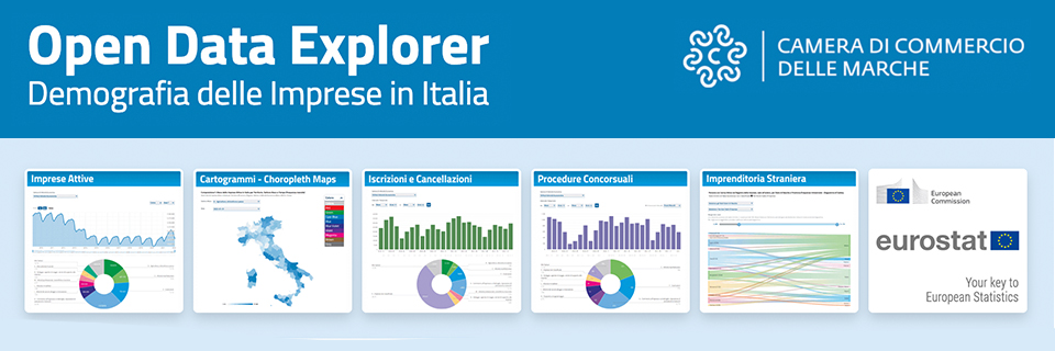 Esplora i dati statistici sulle imprese italiane con Opendata