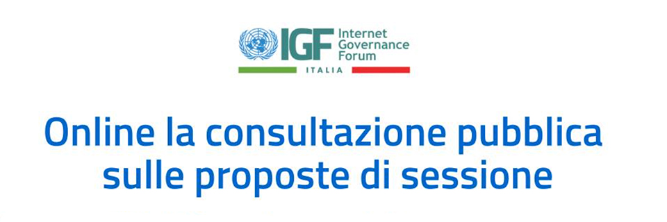 Proponi il tuo panel all'Internet Governance Forum (IGF Italia, 11-12 novembre 2022)