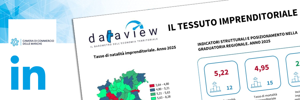 Imprese nelle Marche: segnali di tenuta, ma poca spinta dai giovani