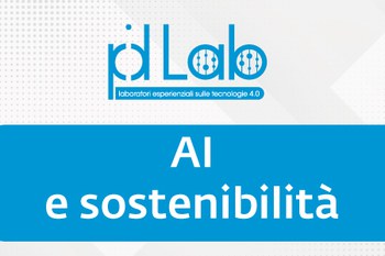 PID LAB: Intelligenza Artificiale e Sostenibilità, 27/10/2026, ore 16:00, FERMOTECH