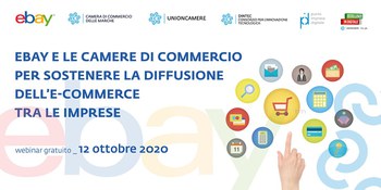 Webinar "Ebay e le Camere di Commercio per la diffusione dell'e-commerce" (12/10/20)