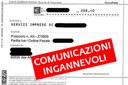 Attenzione ai bollettini di pagamento ingannevoli e alle false richieste di registrazione al Registro Imprese