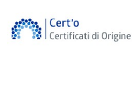 Cert'O: Dismissione pagamento ICONTO per la richiesta dei certificati di origine e degli altri documenti per l'estero