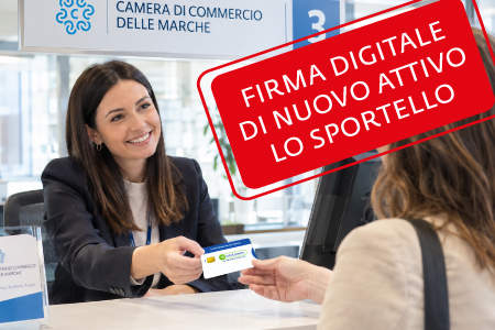 Dal 15 settembre di nuovo attivo il rilascio di firma digitale in presenza