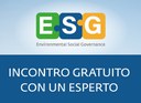 Hai un progetto o una problematica legati alla sostenibilità aziendale? Prenota un incontro gratuito con un esperto ESG