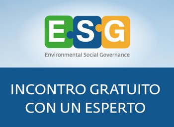 Hai un progetto o una problematica legati alla sostenibilità aziendale? Prenota un incontro gratuito con un esperto ESG
