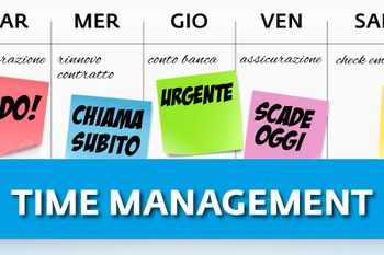 Webinar gratuito "Time management: la gestione delle attività nel tempo disponibile" (24 giugno)