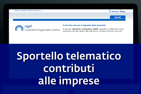 Webinar "Sportello Telematico Contributi alle Imprese" (1 dicembre)